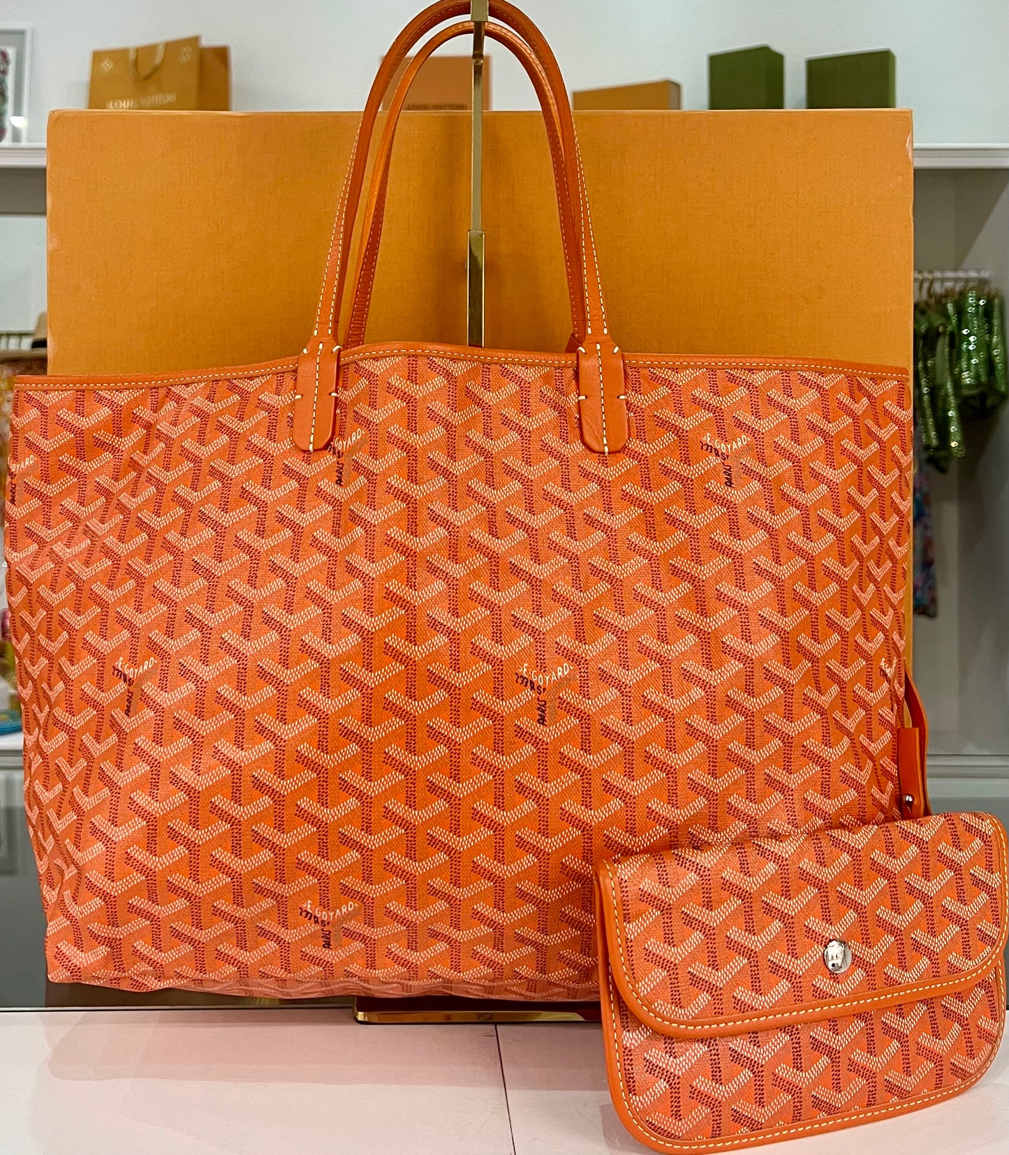 Goyard St. Louis PM Orange