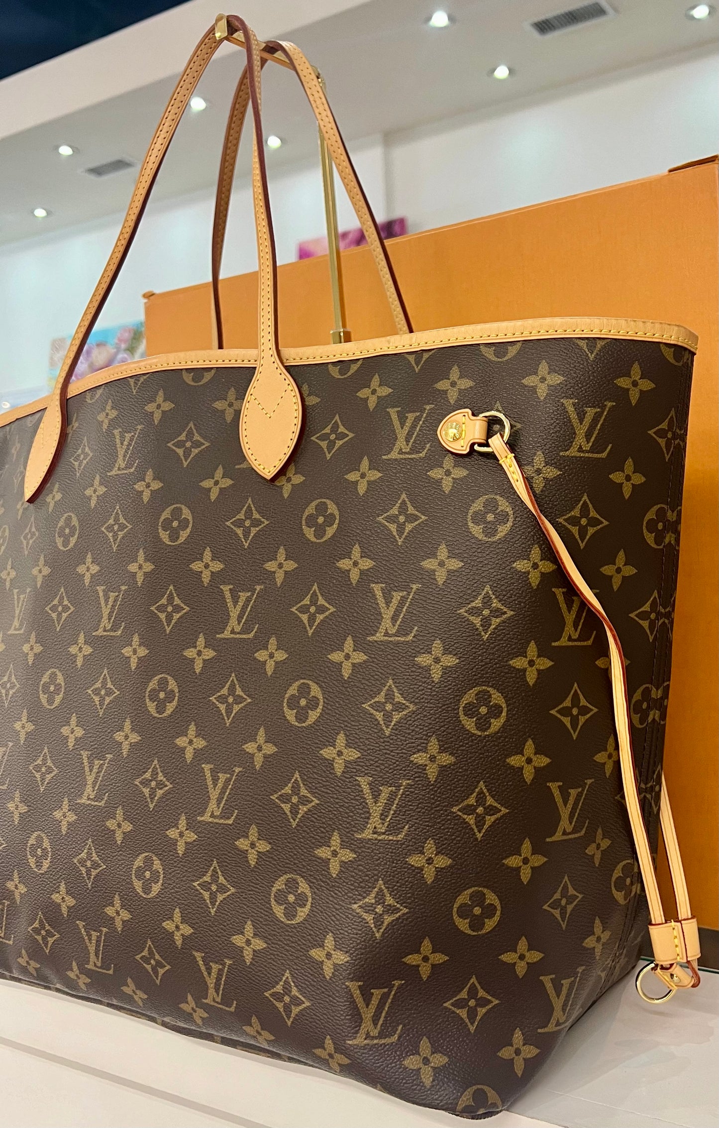 Neverfull GM Monogram