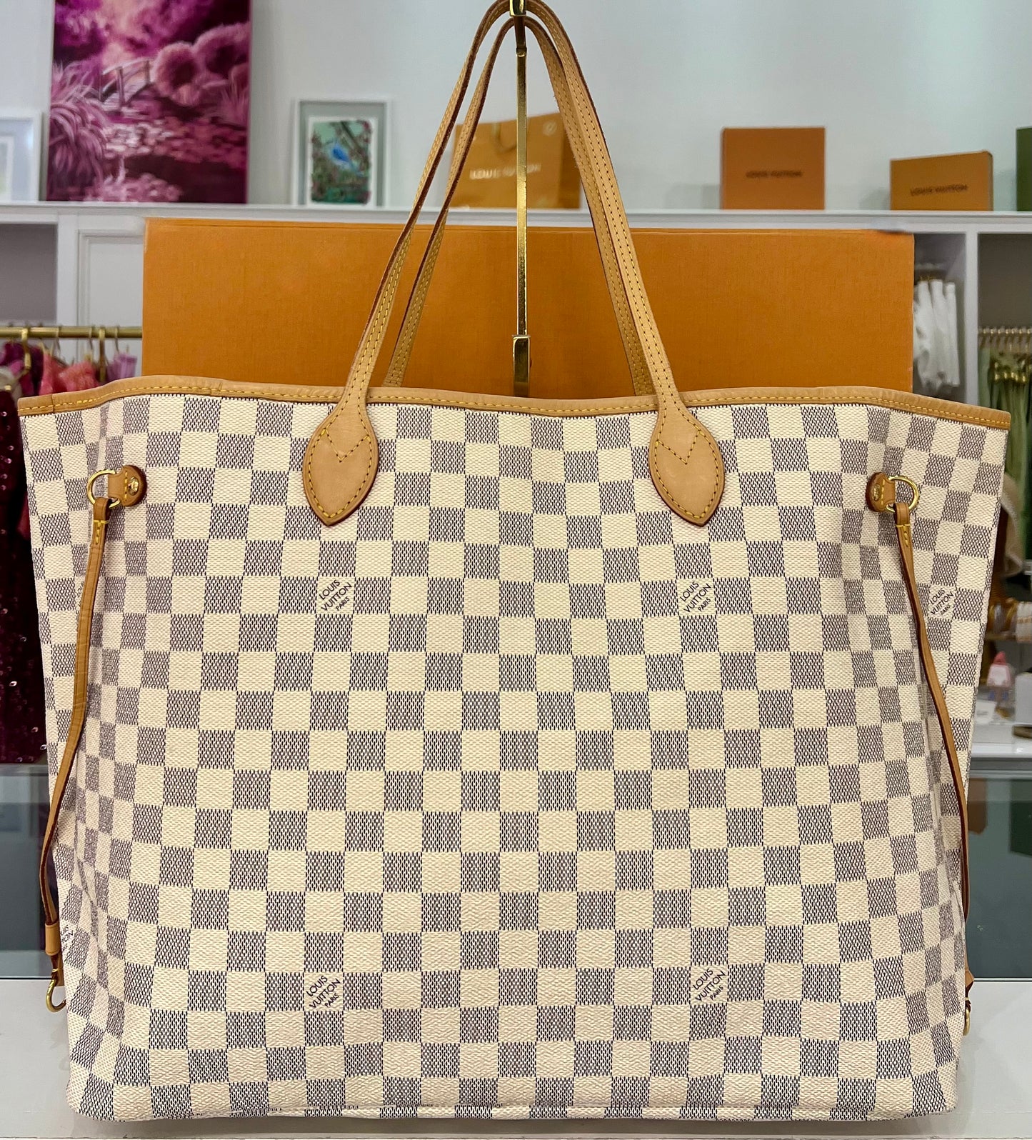 Neverfull GM Damier Azur