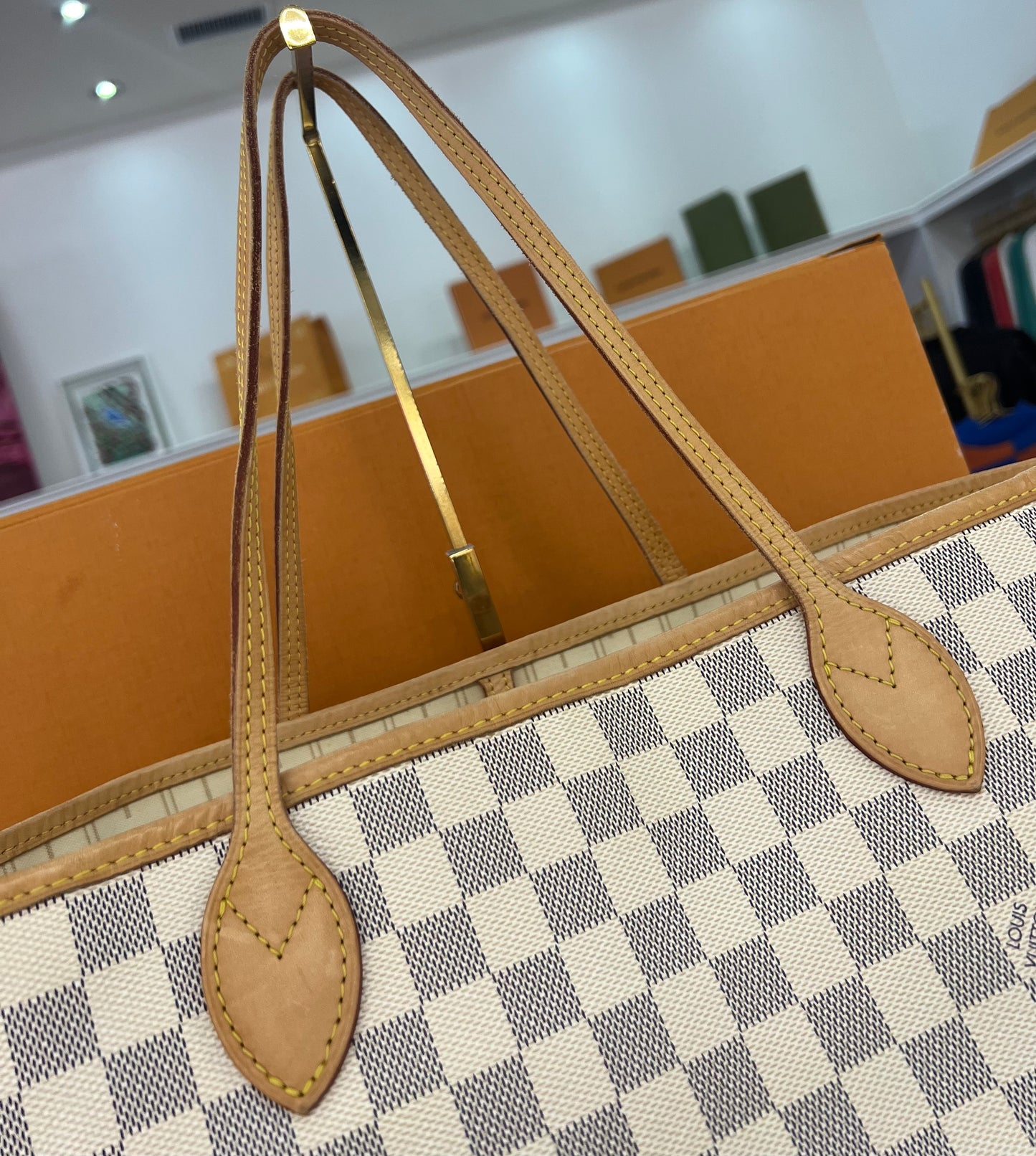 Neverfull GM Damier Azur