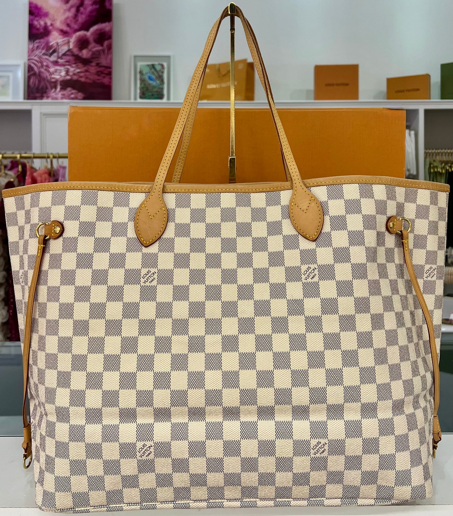 Neverfull GM Damier Azur