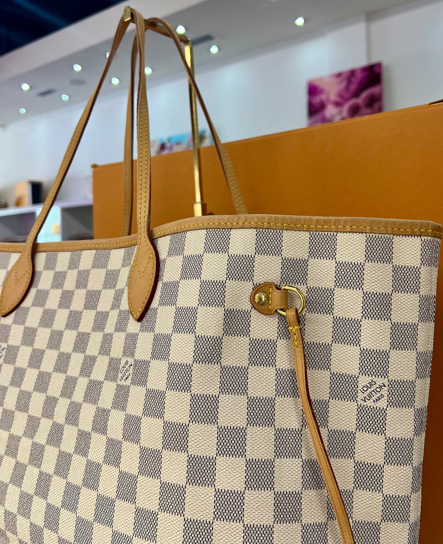 Neverfull GM Damier Azur