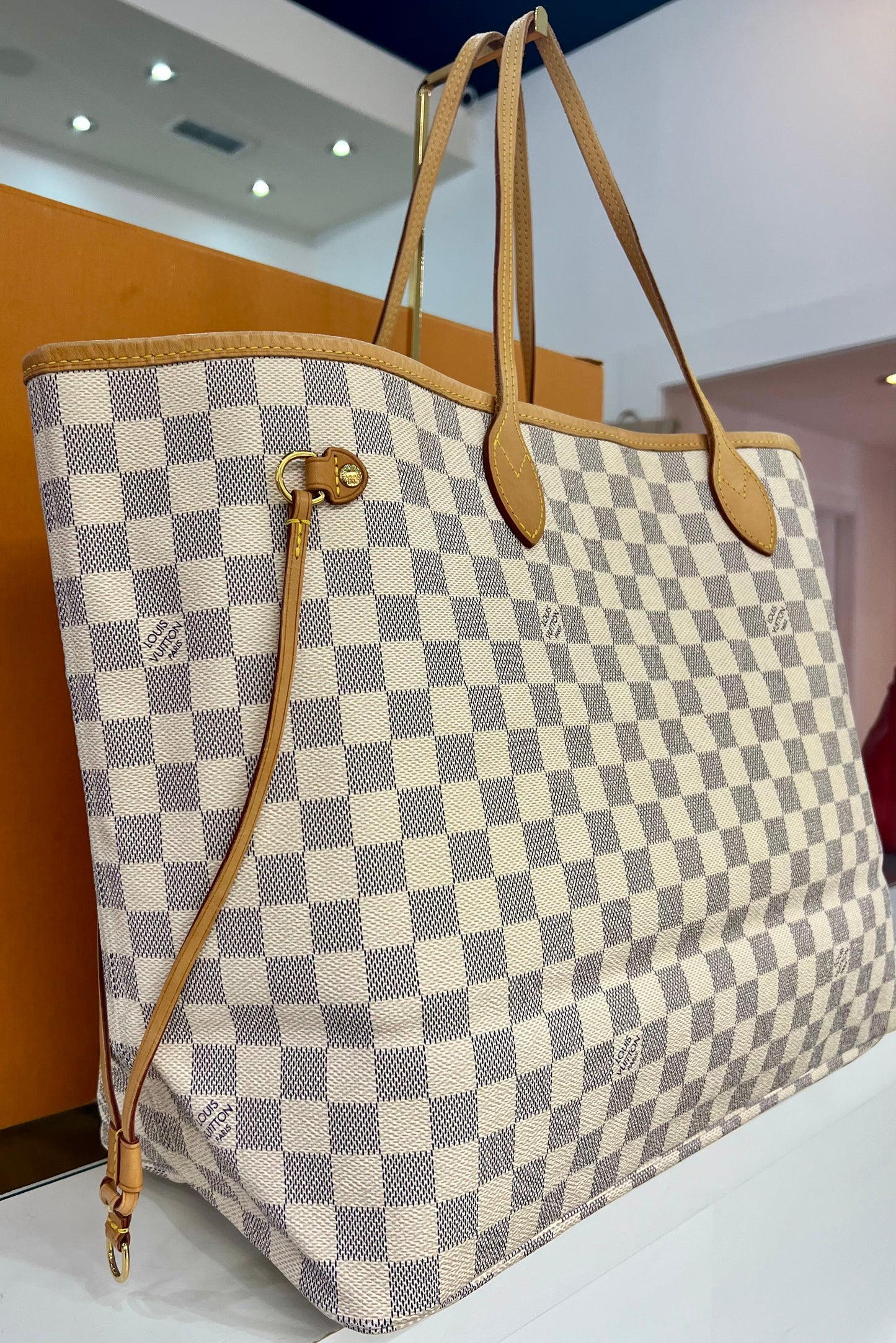 Neverfull GM Damier Azur