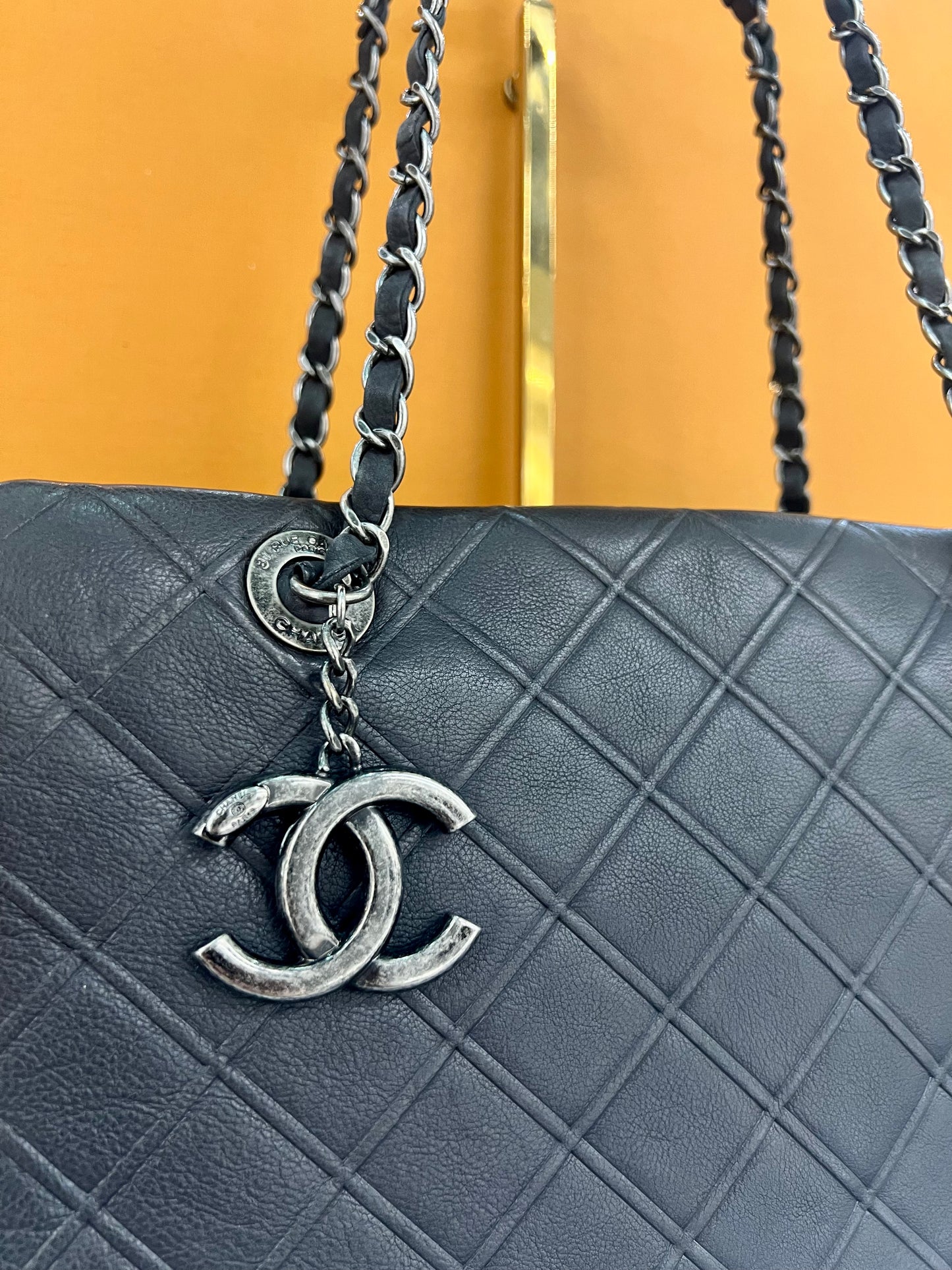 Chanel Dark Grey Tote