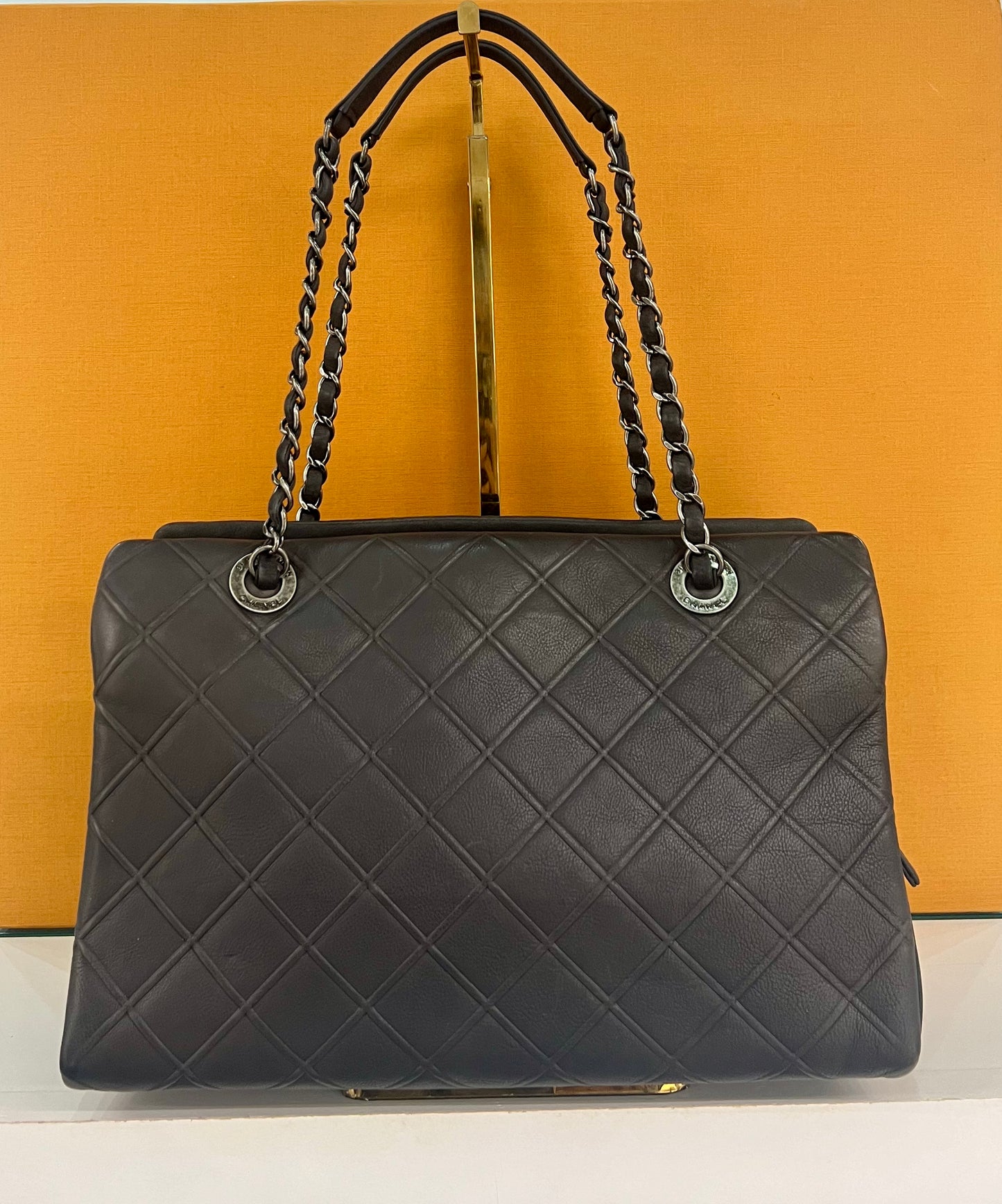 Chanel Dark Grey Tote