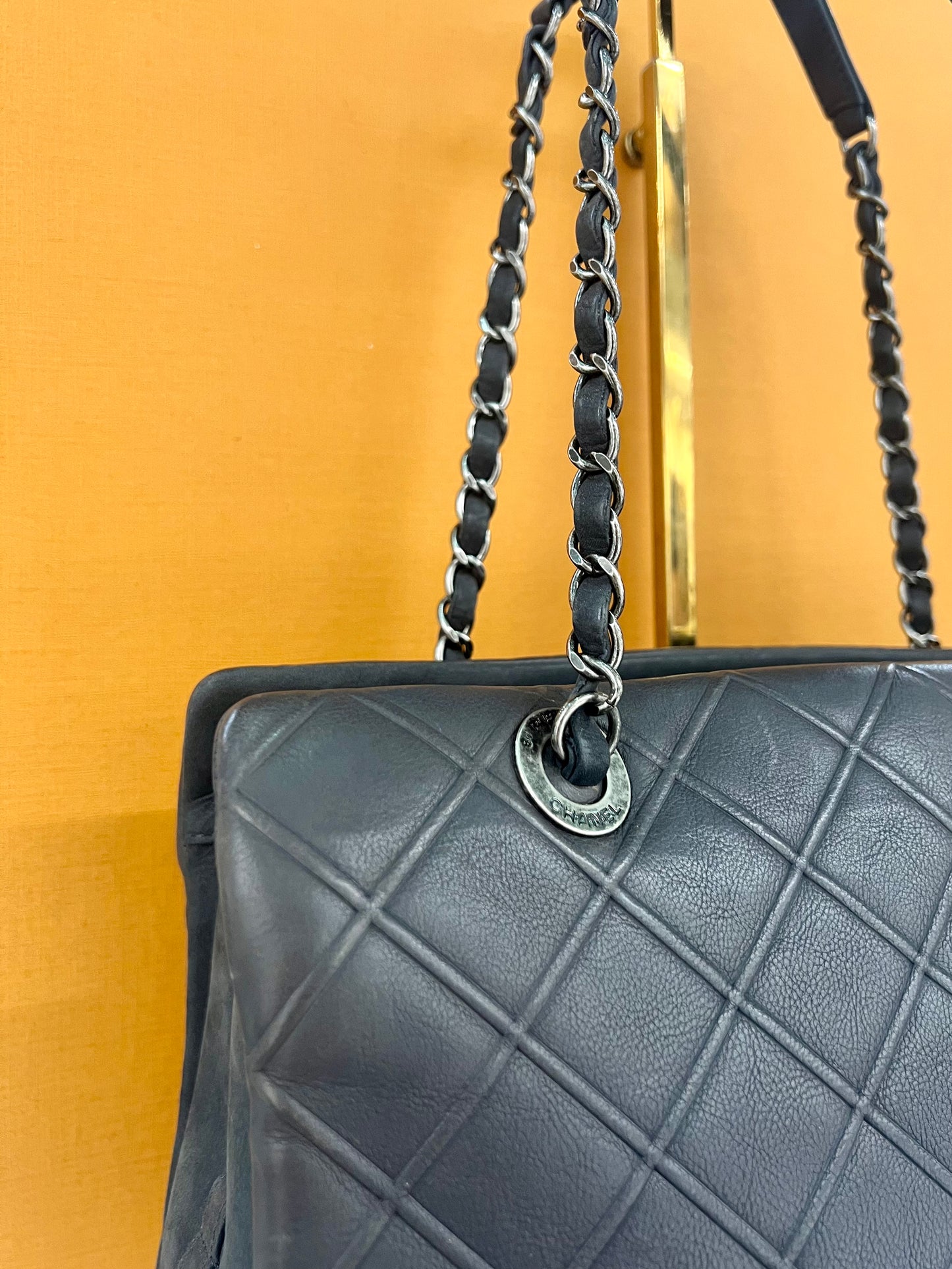 Chanel Dark Grey Tote