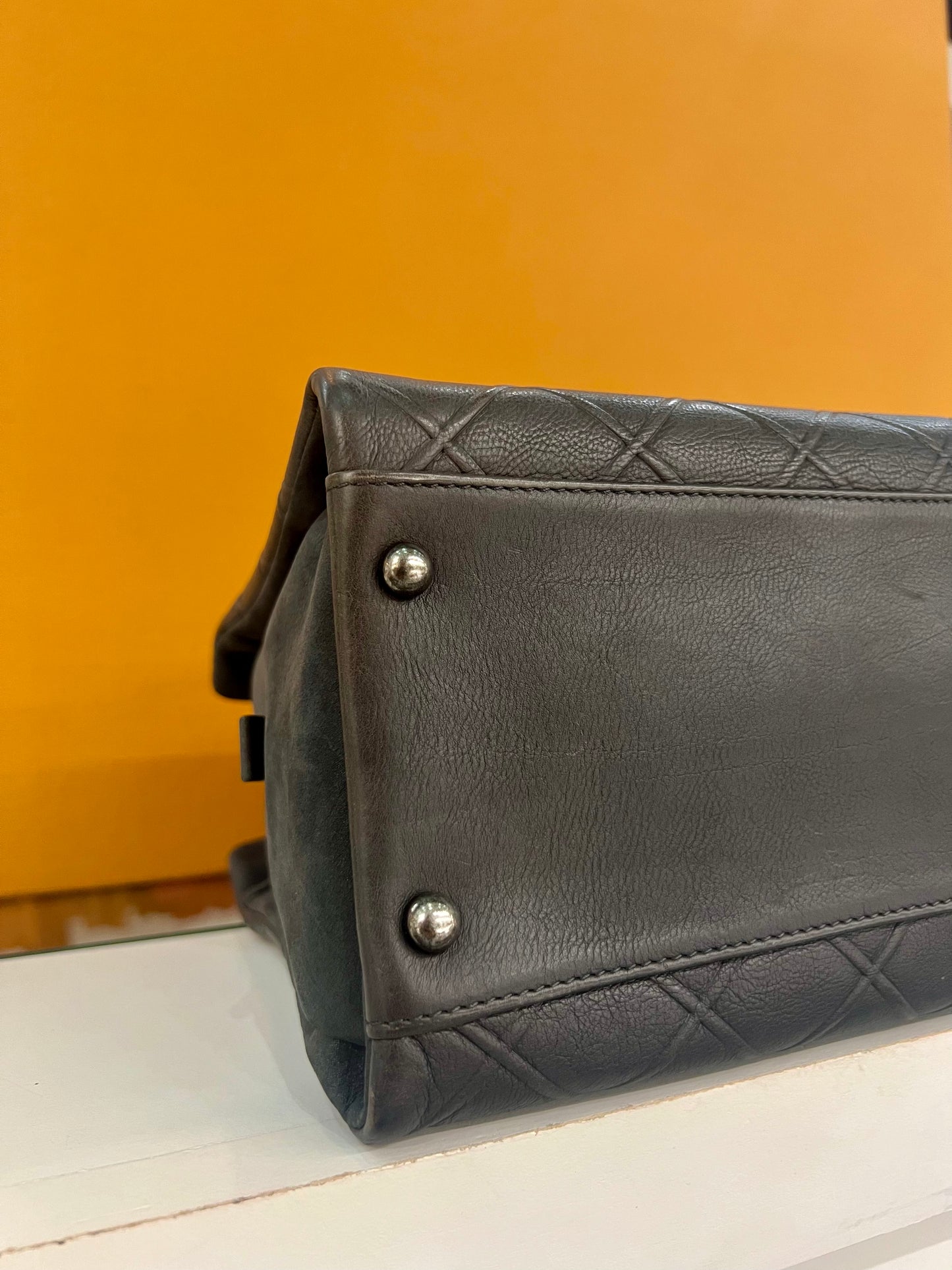 Chanel Dark Grey Tote