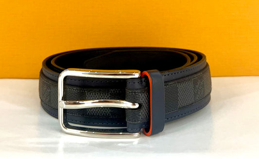 Damier Graphite Belt