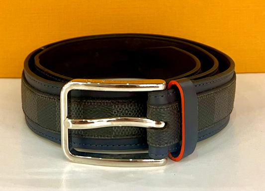 Damier Graphite Belt