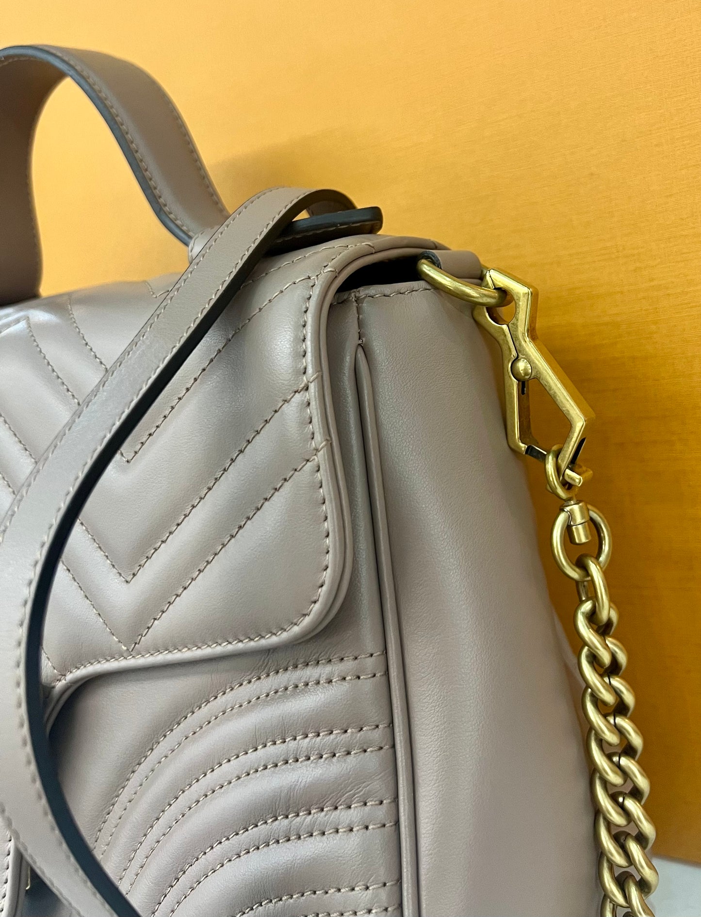 Gucci Marmont Top Handle Small