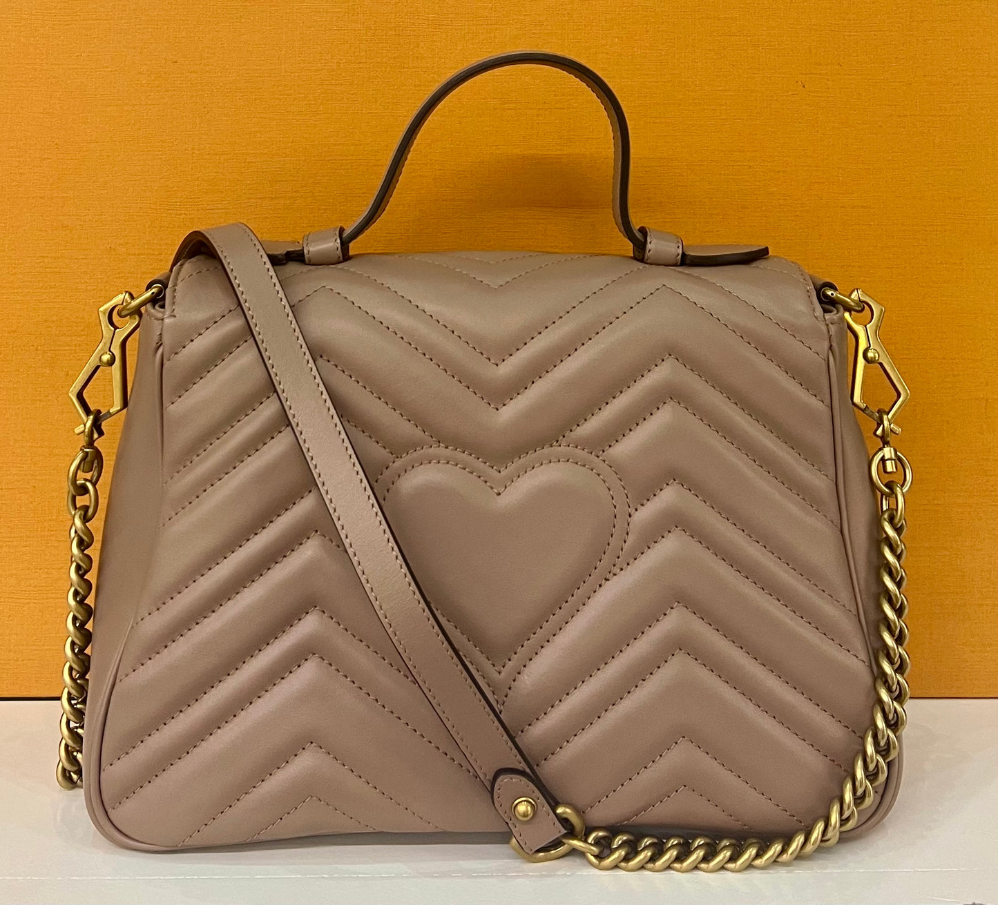 Gucci Marmont Top Handle Small