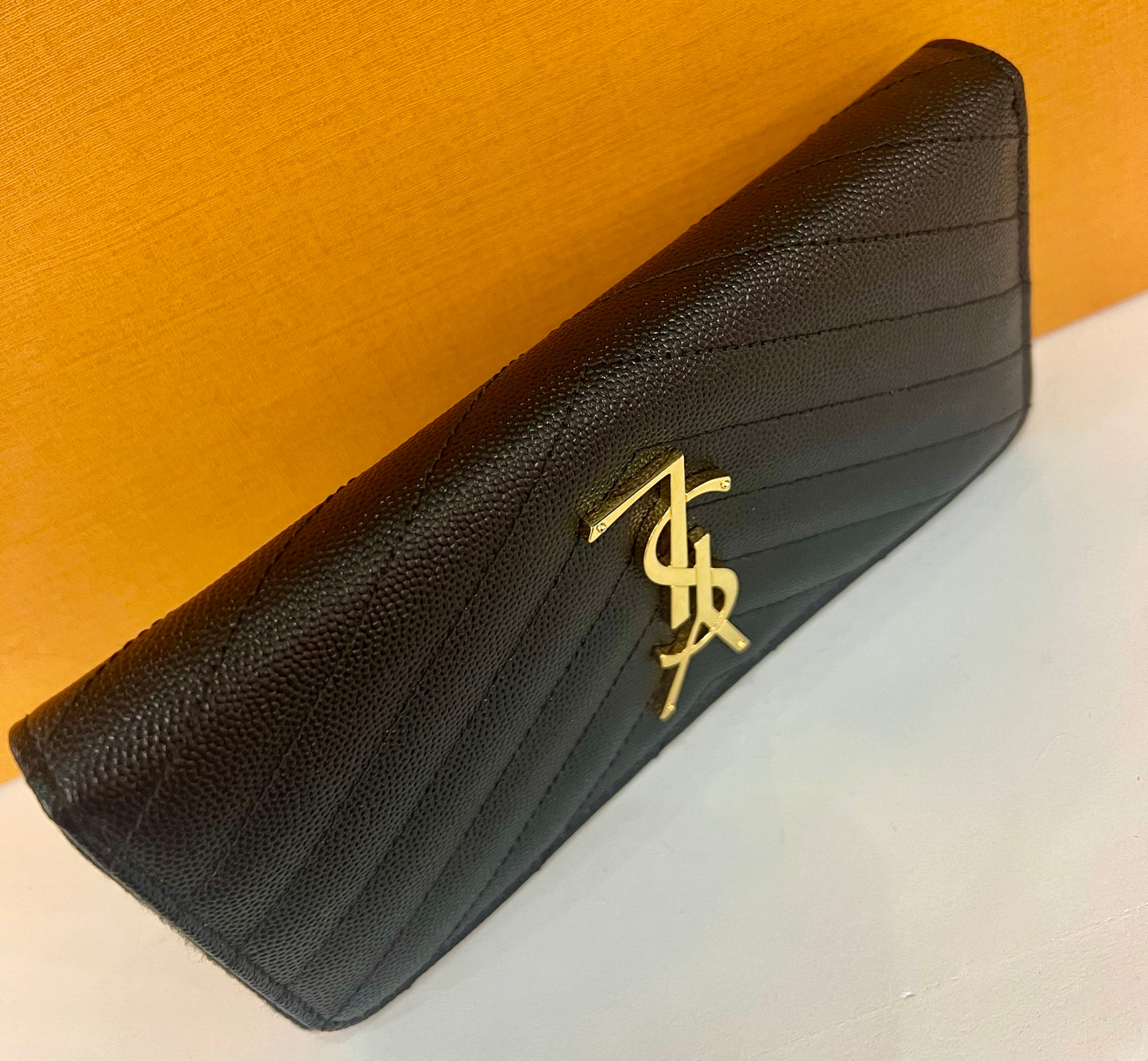 YSL Zippy Wallet