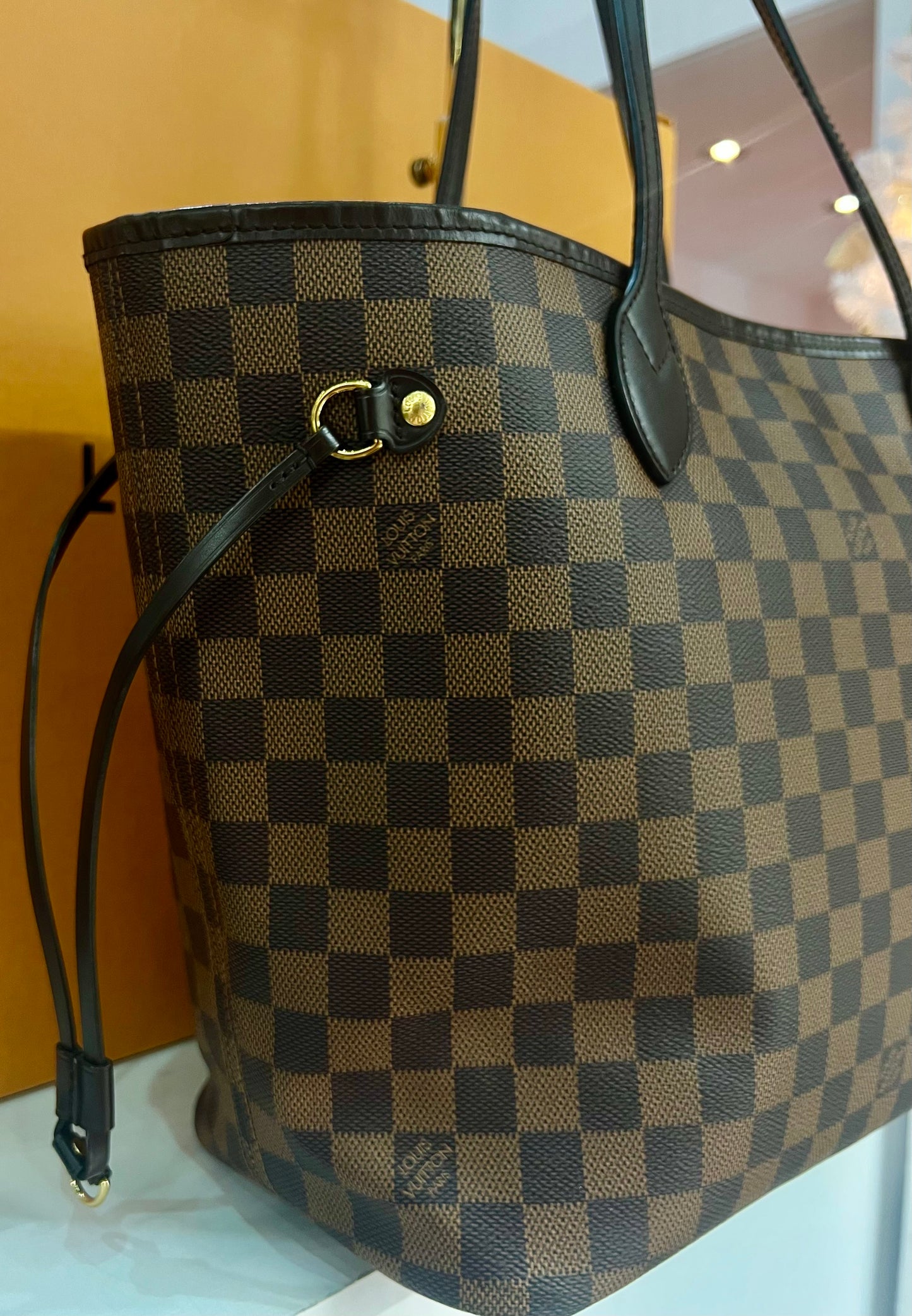 Neverfull MM Damier Ebene