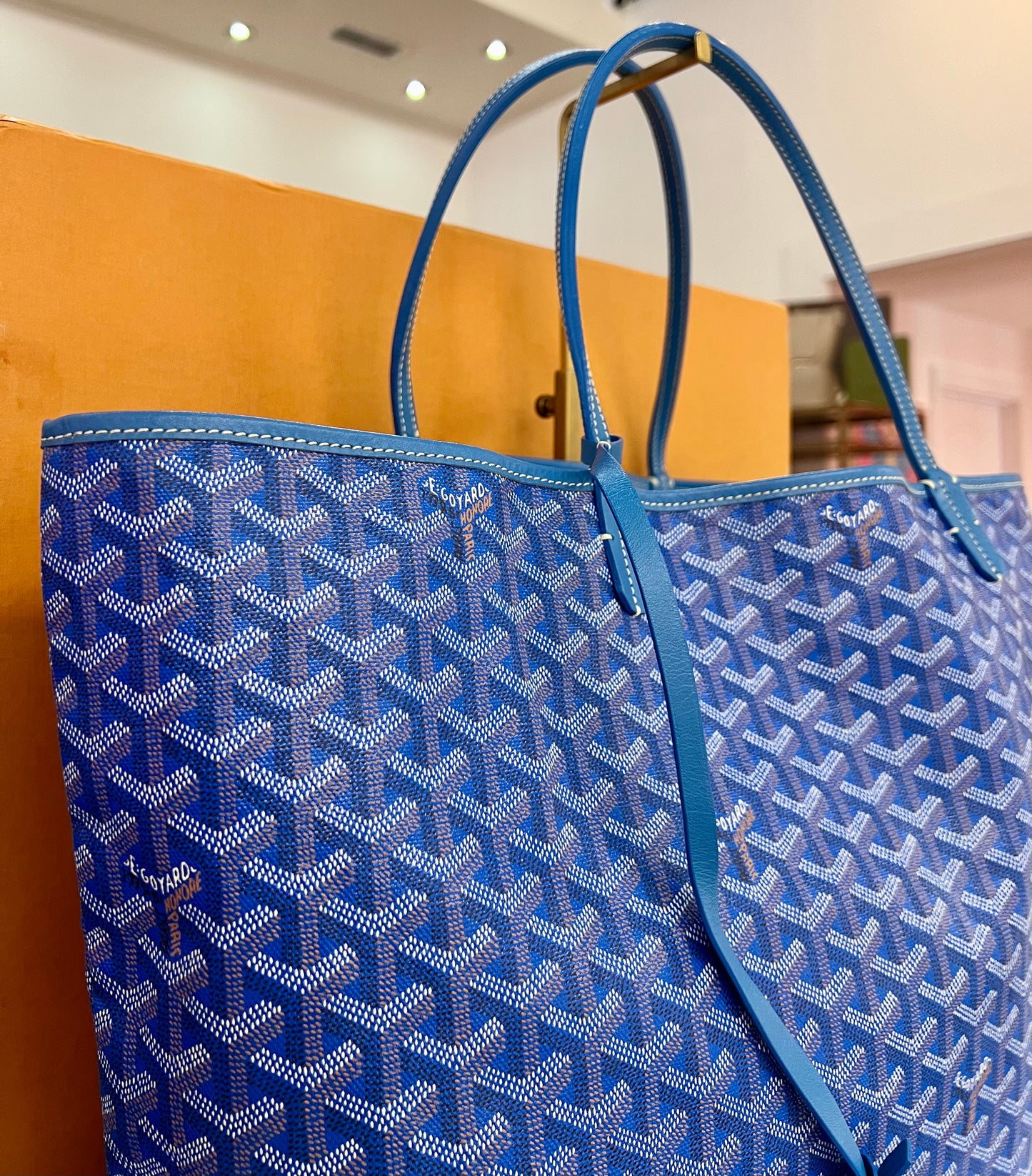 Goyard St. Louis GM Blue