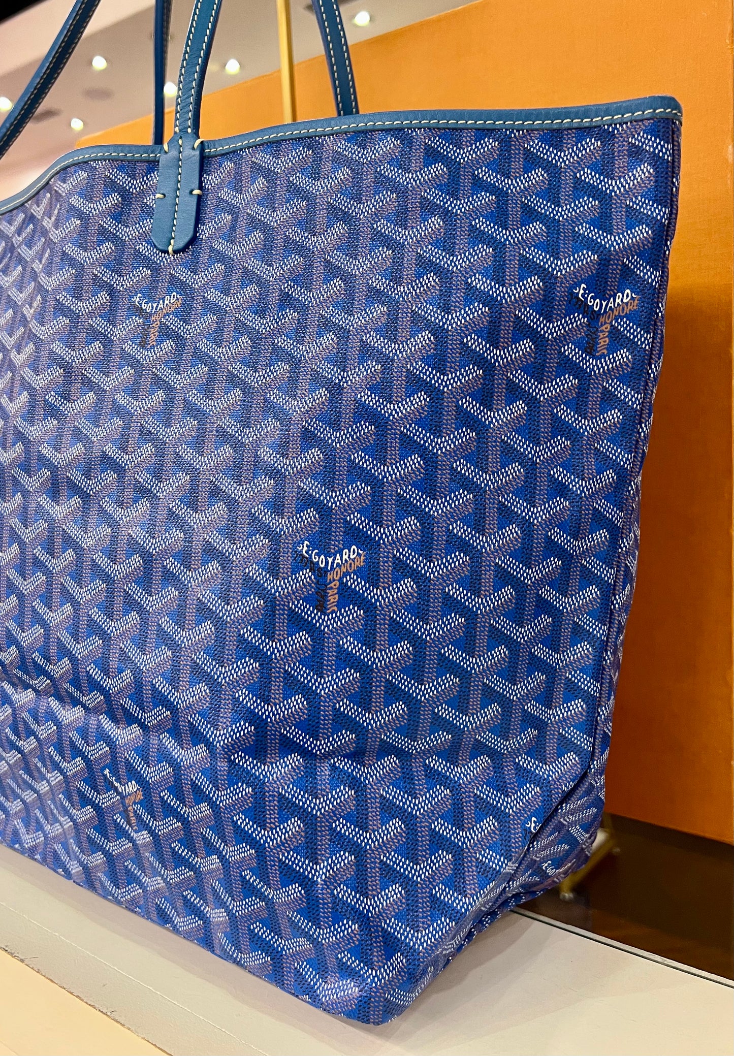 Goyard St. Louis GM Blue