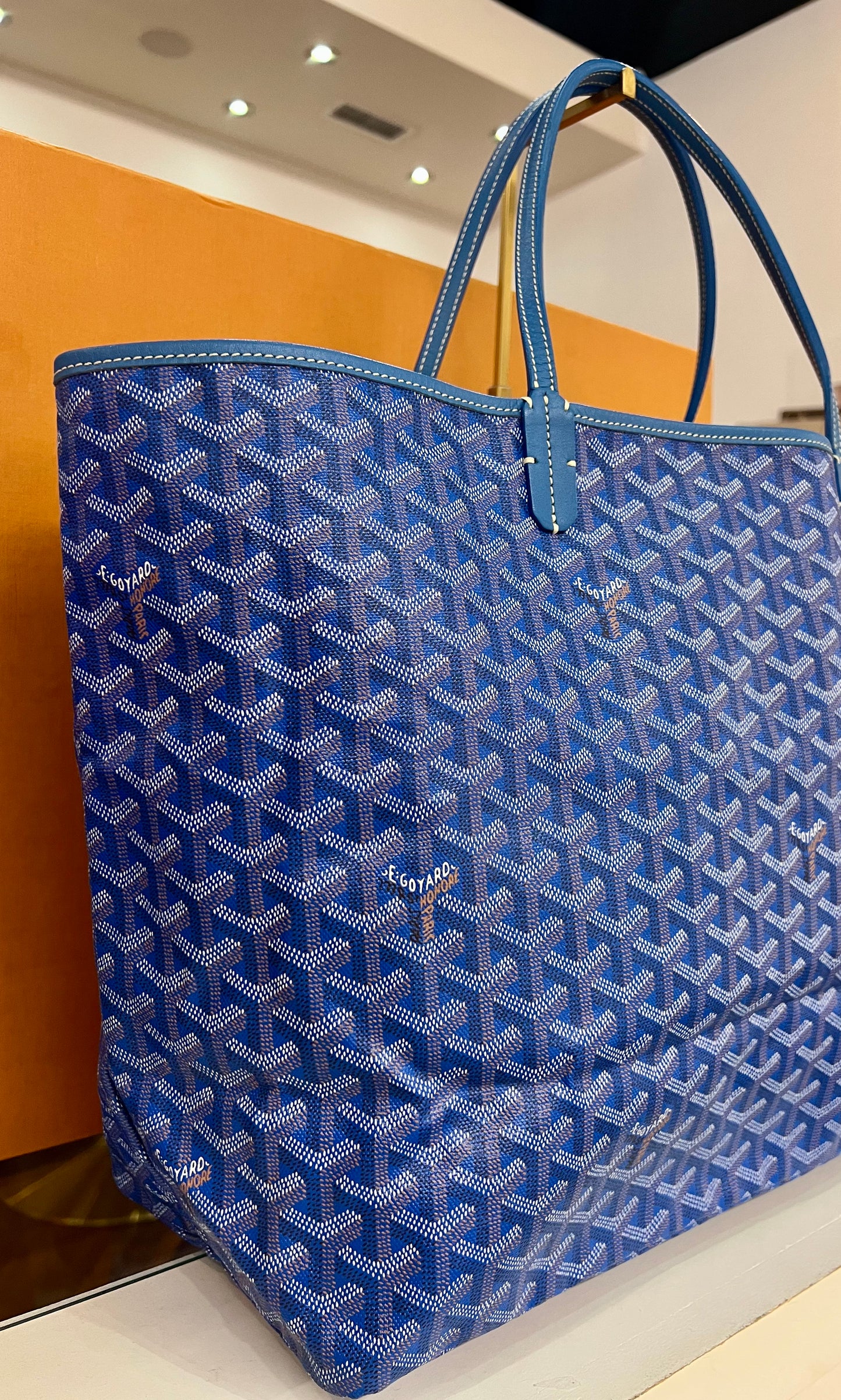 Goyard St. Louis GM Blue