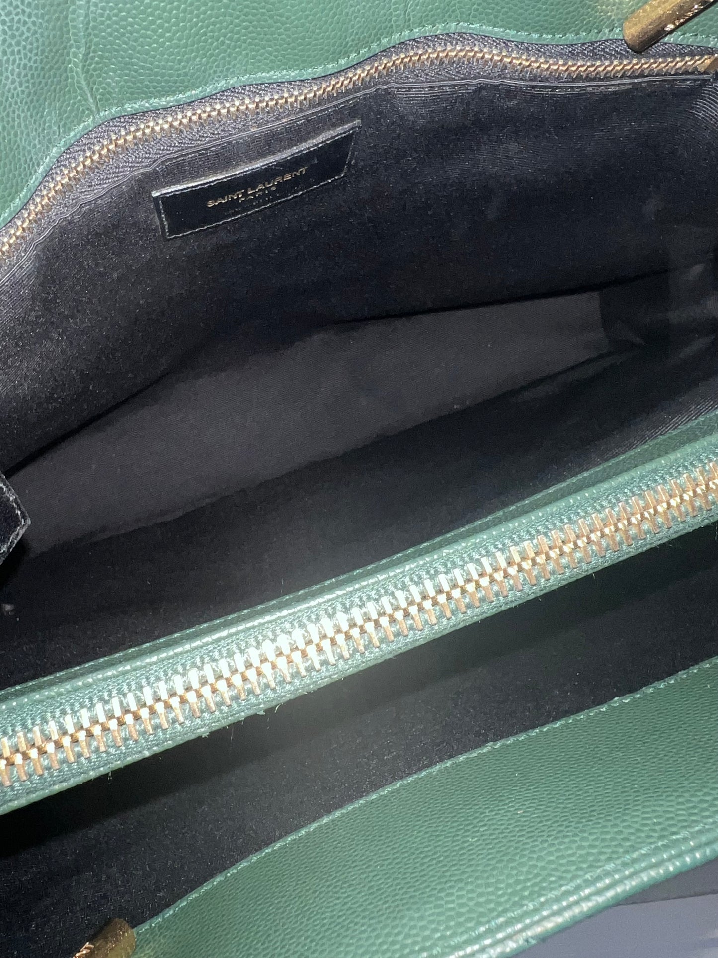 YSL Tote Green